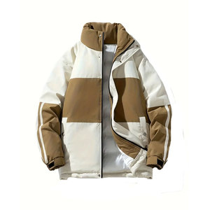 Veste polaire d'hiver pour hommes de haute qualité sur mesure tissu en toile respirante prix de gros avec logo personnalisé - Product Image 1