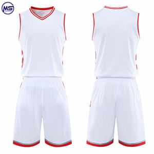 Uniformes de basket-ball à séchage rapide entièrement par sublimation maillot et short réversibles grande taille respirants et confortables - Product Image 2