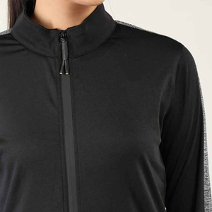 Conjunto Deportivo de Dos Piezas para Mujer, Invierno, Color Sólido, Transpirable, Talla Grande, con Logotipo Personalizado - Product Image 5