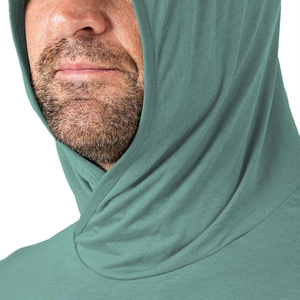 Moda sublimación protección solar secado rápido pesca camiseta ropa Sudadera con capucha camisa al por mayor manga larga pesca camisas - Product Image 6