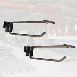 Ganchos de exhibición ADONG A23 Strong Metal Slatwall Accesorios de tienda minorista OEM Fábrica de Vietnam - Product Image 1