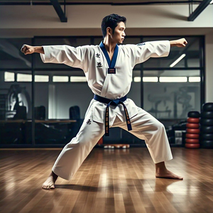 Uniforme de Taekwondo de algodón 100% de alta calidad para hombres, ropa de entrenamiento de boxeo personalizable, equipo de artes marciales de calidad - Product Image 3