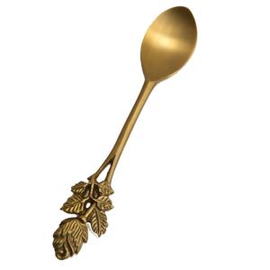 ชุดเสิร์ฟสลัดสแตนเลสสีเงิน ด้ามจับแบบเรียบง่าย ชุดเสิร์ฟอาหาร ด้ามจับสไตล์เรโทร - Product Image 2