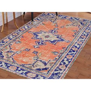 Tapis imprimé à motifs ethniques : design turc de luxe pour salon, tapis doux non tissé - Product Image 3