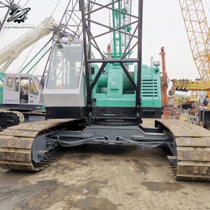 รถเครนไฮดรอลิกแบบตีนตะขาบ Kobelco7050 มือสอง ขนาด 50 ตัน บูมแบบ Lattice สูงสุด 51.8 เมตร แบรนด์ญี่ปุ่นแท้ ชั่วโมงการทำงานต่ำ ได้รับการรับรองมาตรฐาน CE - Product Image 5