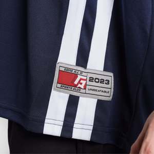 Conjunto Deportivo Juvenil Azul Marino, Transpirable, de Poliéster, Talla XL, Camiseta y Pantalones con Estampado por Sublimación de Alta Calidad, con Número en Blanco - Product Image 6