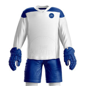 Tenues de hockey sur glace d'équipe, coupe ajustée, confortables, en matériau durable, écologiques, respirantes, séchage rapide, personnalisables, fabriquées au Pakistan - Product Image 5