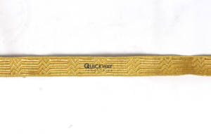 ริบบิ้นแต่งขอบเสื้อผ้า ลายปักดิ้นทอง แต่งขอบด้วยลูกไม้เมทัลลิก ลายซิกแซก - Product Image 3