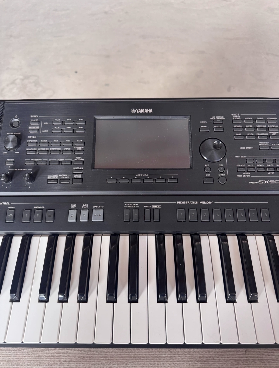 Yamaha PSR-SX900 デジタルキーボード 61鍵 ワークステーション 中古