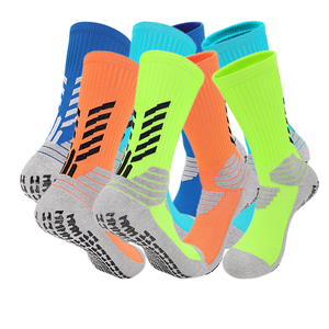 Comfortable Anti-Slip Fitness Grip Knitted <b>Socks</b> Custom Non Slip Wholesale <b>for</b> Adults' Spring <b>Sports</b> Including - Product Image 5