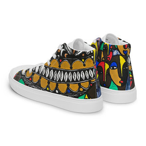Scarpe da passeggio alte in tela da donna Arugba comode solette in posizione alta per tutte le stagioni-estate autunno inverno - Product Image 3