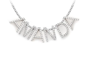 Colgante Pequeño de Diamante Natural Fino de Moda, Dije Personalizado con Alfabeto, Minimalista para Mujer, Chapado en Oro, Venta al por Mayor para Aniversario - Product Image 4