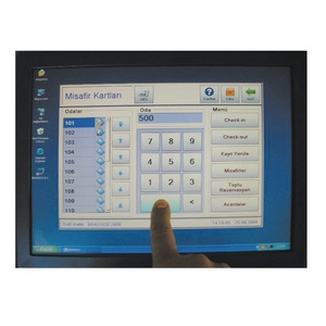 Système de serrure de porte RFID Mabelia BRC-Ecoline V pour hôtel avec logiciel d'encodage, économiseur d'énergie, ferme-porte dissimulé, cartes RFID - Product Image 3