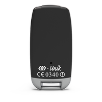 Control remoto de garaje compatible con SKYMASTER Unik 3B 433MHz Compatible con material plástico de código rodante SKYMASTER