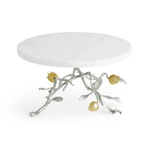Atractivo soporte de metal de estilo moderno para pasteles con base elegante para exhibir pasteles de panadería y mesas de postres para eventos de bodas - Product Image 3