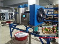 1T Grote Schaal Schijfijsmachine voor Groothandelsmarkten van Waterproducten, Commerciële Visverwerking en IJsproductie-apparatuur