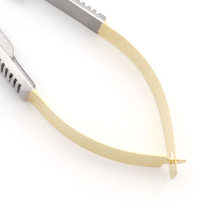 Ensemble d'instruments de maintien de micro-aiguilles en acier inoxydable de qualité médicale, manuel, ergonomique, poignée antidérapante, réutilisable, certifié CE, 2 ans - Product Image 2