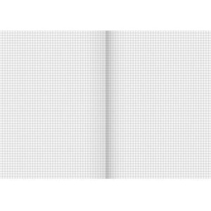 New Title "BRUNNEN A4 Squared Notebook 22 Sheets 16 Pages" - Product Image 1