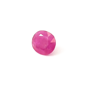 Rubis naturel du Mozambique de qualité AAA, 4,60 carats, non traité, rose-rouge, taille coussin ovale, pierre précieuse certifiée IGI, poli à la chaleur, 8 mm - Product Image 4