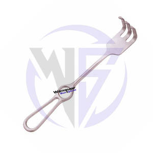 Retractor Manual Billroth de 25 cm, Instrumento Quirúrgico de Acero Inoxidable de Grado Quirúrgico, Hoja de 35x40 mm, Proveedor Wenquar - Product Image 1