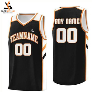 Maillot de basket-ball pour homme de haute qualité, grande taille, antibactérien, imprimé, personnalisable, en mesh respirant, écologique, séchage rapide - Product Image 1