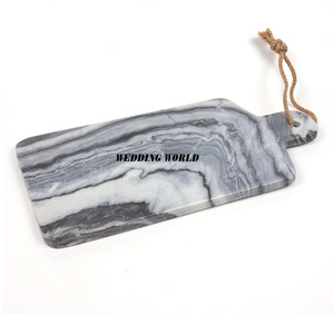 Tabla de cortar de mármol de diseño, tabla de cortar hecha a mano de excelente calidad, tabla de cortar elegante clásica - Product Image 6