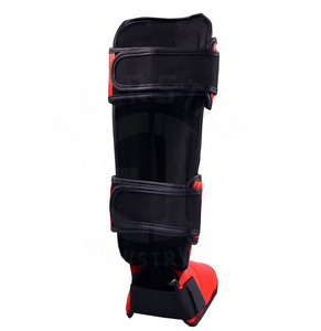 100% Professional MMA Shin Guard Muay Thai & Kickboxing <b>Protective</b> <b>Gear</b> for Training From Pakistan - Product Image 4