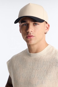 Gorra de Béisbol Personalizada de 6 Paneles, Unisex, de Algodón, Color Sólido, Visera en Contraste, Ajustable, Estilo Casual, para Adultos - Product Image 3