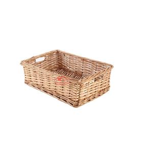 Cesta de almacenamiento de jacinto de agua artesanal sin asas para decoración del hogar con cesta tejida a mano de diseño elegante - Product Image 5