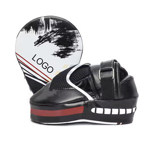 นวมหนังสำหรับฝึกซ้อมมวยและมวยไทยแบบโค้ง อุปกรณ์ฝึกซ้อมสำหรับปั่นจักรยานและกิจกรรมกลางแจ้ง - Product Image 6
