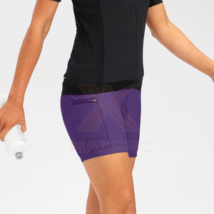 Shorts de sport pour femmes respirants de haute qualité, prix bas, best-seller, sur mesure, en spandex/polyester, écologiques - Product Image 4
