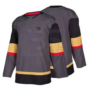 Maillot de hockey sur glace à col rond durable, idéal pour les matchs compétitifs et l'entraînement, maillot de hockey sur glace moderne à col rond - Product Image 5