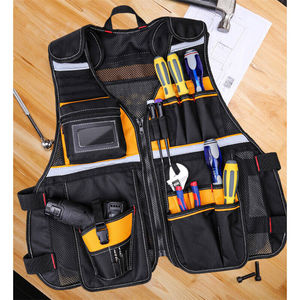 Chaleco de Trabajo Personalizado Antiestático de Alta Visibilidad, Transpirable, Impermeable y de Secado Rápido para Electricistas, Fontaneros y Construcción - Product Image 5