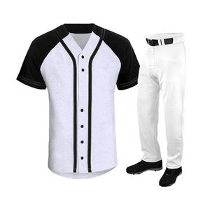 Conjunto de equipo de béisbol para hombre con camisa y pantalones atléticos transpirables para comodidad durante todo el día. - Product Image 2