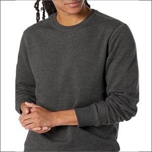 2025 Top Trend hombres clásico polar pulóver sudadera Color sólido manga larga Streetwear estilo poliéster/algodón logotipo frontal - Product Image 2