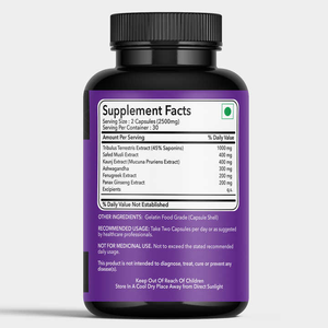 Cápsulas de fertilidad masculina de alta potencia con soporte prenatal para el bienestar reproductivo Virilidad y aumento de la calidad del esperma - Product Image 3