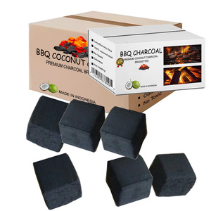 Comprador de grado premium en Europa Parrilla de barbacoa de carbón negro Barbacoa al aire libre Briqueta de cáscara de coco natural Producto DE EXPORTACIÓN DE Indonesia - Product Image 5