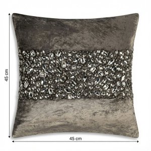 Cojín de Terciopelo de Lujo con Relleno de Espuma Viscoelástica, Diseño Acolchado Súper Suave, Extraíble y Lavable a Máquina - Product Image 2
