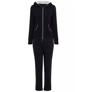 Entrenamiento personalizado Jogging Cómodo Cremallera Chándales Conjunto de dos piezas Chándales para mujeres en buena calidad con precio bajo - Product Image 2