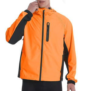 Chaqueta Casual para Hombre, Talla Grande, Color Sólido, de Lona, con Capucha, Resistente al Viento, con Cierre Frontal, Sudadera Térmica para Montaña - Product Image 4