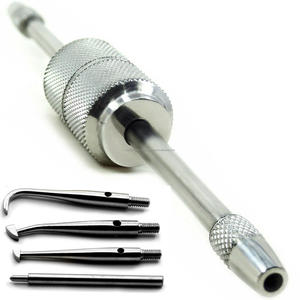 Pinzas para Remover Coronas Dentales Temporales, Alicates de Acero Inoxidable Ergonómicos Tipo Pico de Pájaro, Herramienta Manual de Ortodoncia y Restauración - Product Image 3