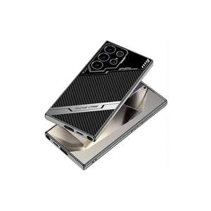 Étui en silicone HRMN Procase au design en fibre de carbone pour Samsung Galaxy S24 Ultra, coques arrière souples en silicone noir avec protection de l'appareil photo - Product Image 2