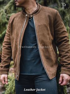 Veste en cuir de chèvre pour hommes Vestes à usage quotidien pour hommes Qualité d'exportation Qualité supérieure Doublure intérieure souple de nombreuses options En vrac - Product Image 6