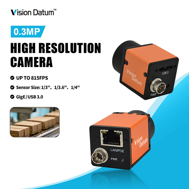 VGA High Speed USB3.0 Industrial Camera 640*480 815fps 1000fps Global Shutter 640-815um/uc