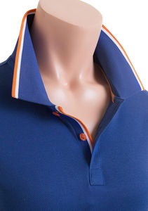 Camiseta de Lona 100% Algodón de 240g con Logotipo Personalizado en la Parte Delantera, Transpirable, de Secado Rápido, Color Sólido, Uniforme de Golf para Hombre - Product Image 5