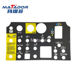 Calcomanía del panel de control de la <span class=keywords><strong>plataforma</strong></span> del mercado de accesorios 72095GT 72095 para Genie 2017/22 IC Boom Lift - Product Image 1