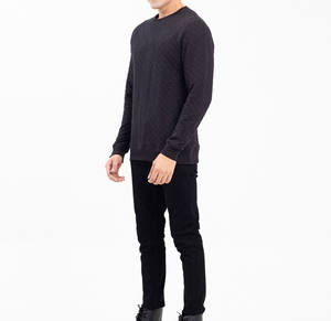 Sudadera de Cuello Redondo para Hombre, de Algodón y Poliéster Transpirable, con Bordado, Fabricada en Pakistán, Gran Venta - Product Image 3