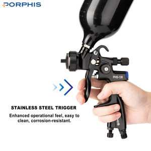 Súng phun sơn khí nén PORPHIS PHS-135B, súng phun sơn ô tô - Product Image 4