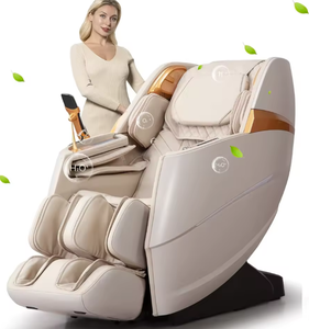 Sillón de Masaje Industrial 4D de Cuerpo Completo con Gravedad Cero, Reclinable, Riel SL, Extensión Motorizada, Amasamiento de Pantorrillas, Estiramiento de Yoga, OEM - Product Image 1