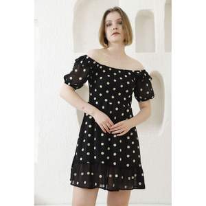 ท็อปโชว์ ขายส่งชุดเดรสลายดอกเดซี่สีดำ - Product Image 5